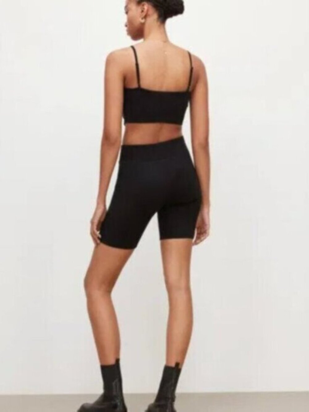 All Saints Ariel Jamie Bike Shorts - NEW